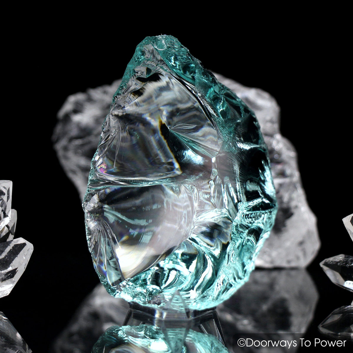 Aqua Serenity Monatomic Andara Crystal Mt Shasta 