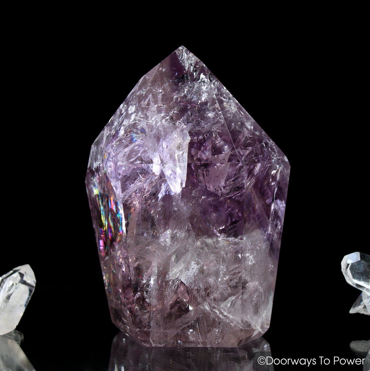 John of God Amethyst Master Integration Transmitter & Devic Temple Casa Crystal Point