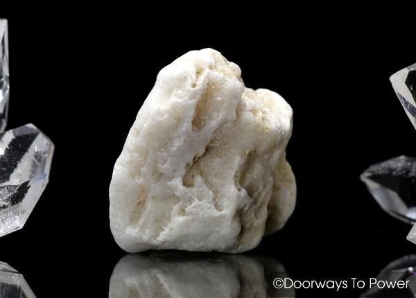 Honey Cream Azeztulite Crystal Raw & Natural