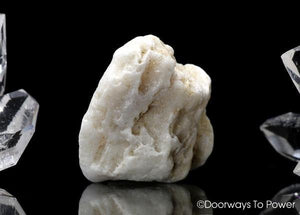 Honey Cream Azeztulite Crystal Raw & Natural