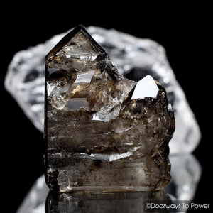 Smoky Elestial Quartz Crystal Namibia