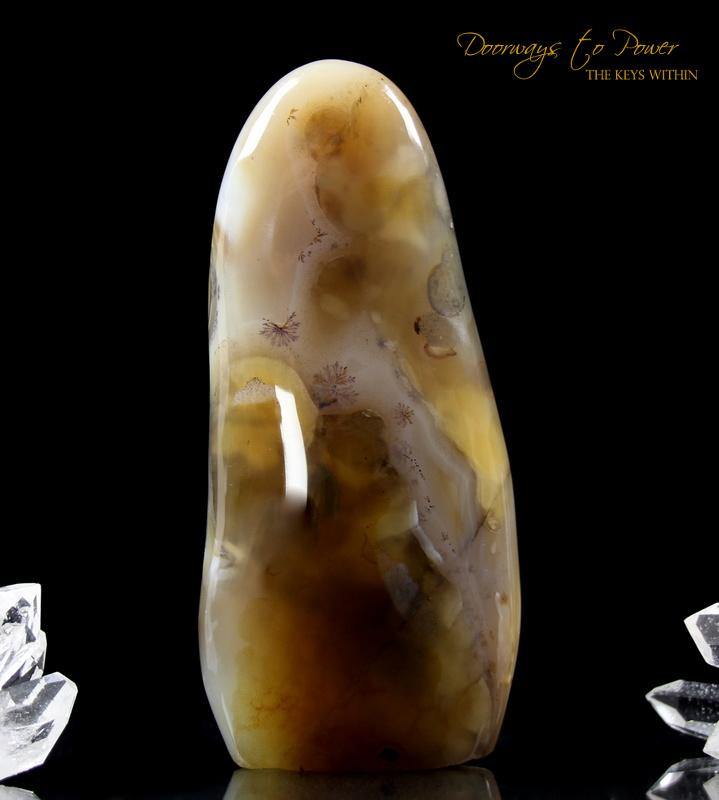 Shantilite Crystal Sculpture 'Divine Peace' Shanti Light