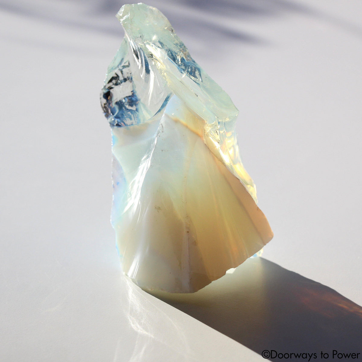 Angel Aura Opal Monatomic Andara Crystal Temple Piece '144 Beacon' RESERVED.