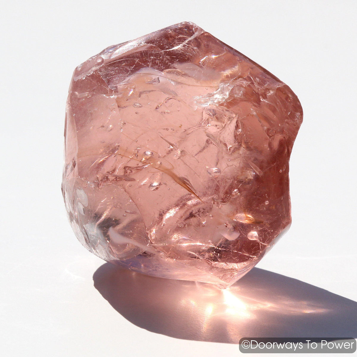 Arcturian StarSeed Pink Andara Crystal 'Quantum Light Pod'