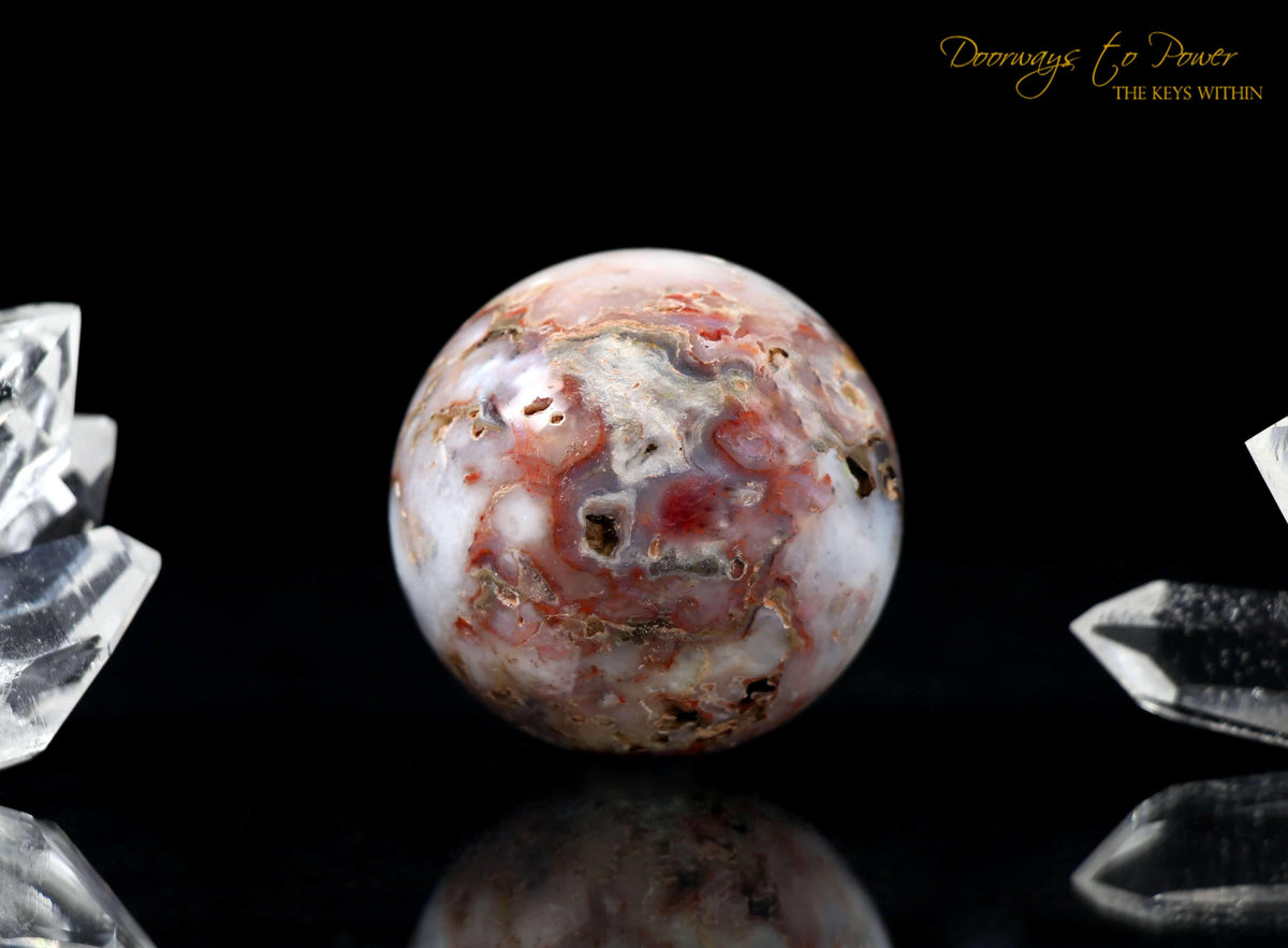 Cinnazez Azeztulite Gemstone Sphere