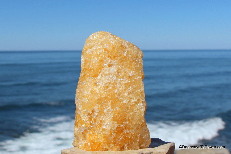 Himalaya Gold Azeztulite Altar Stone Azozeo Super Activated