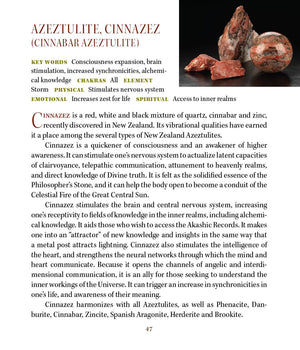 Cinnazez Azeztulite Properties Book of Stones