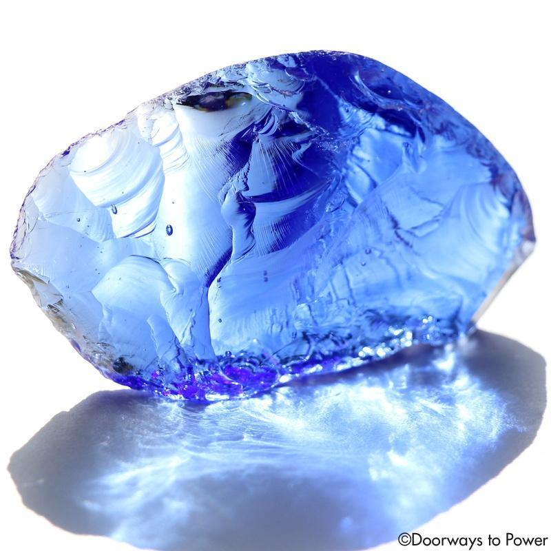 Majestic Elestial Starlight Sapphire Andara Crystal \ OverSoul \ Sixth Density Light