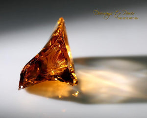 Lemurian Etherium Gold Andara Crystal 'Light Energy'