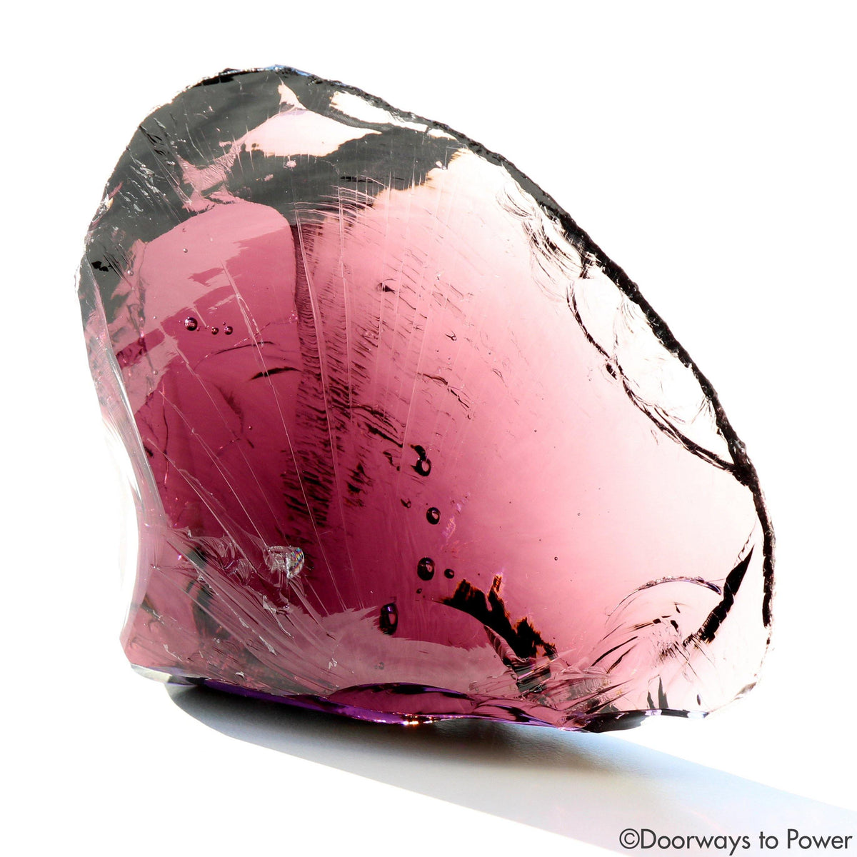 Merlin's Light Purple Monatomic Andara Crystal 'Alchemist' Between Worlds