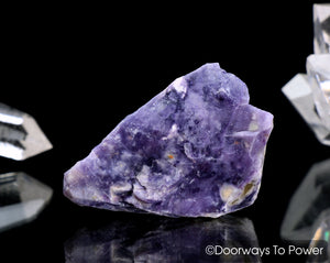 Violet Flame Opal Crystal 'Pleiadian Visioning'