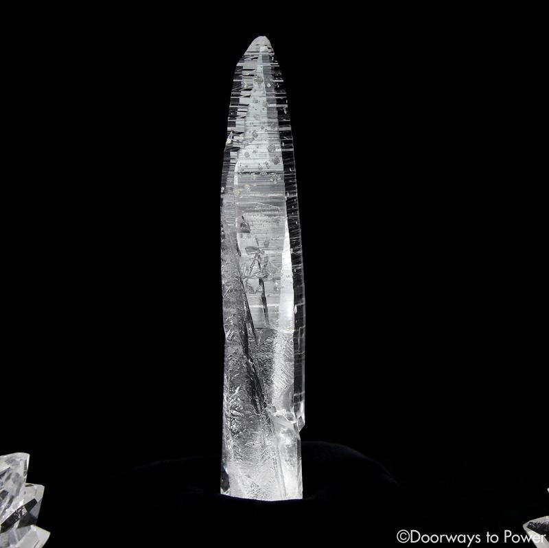 Colombian Lemurian Light Quartz Crystal Record Keeper Laser Wand