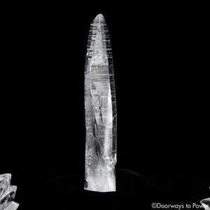 Colombian Lemurian Light Quartz Crystal Record Keeper Laser Wand