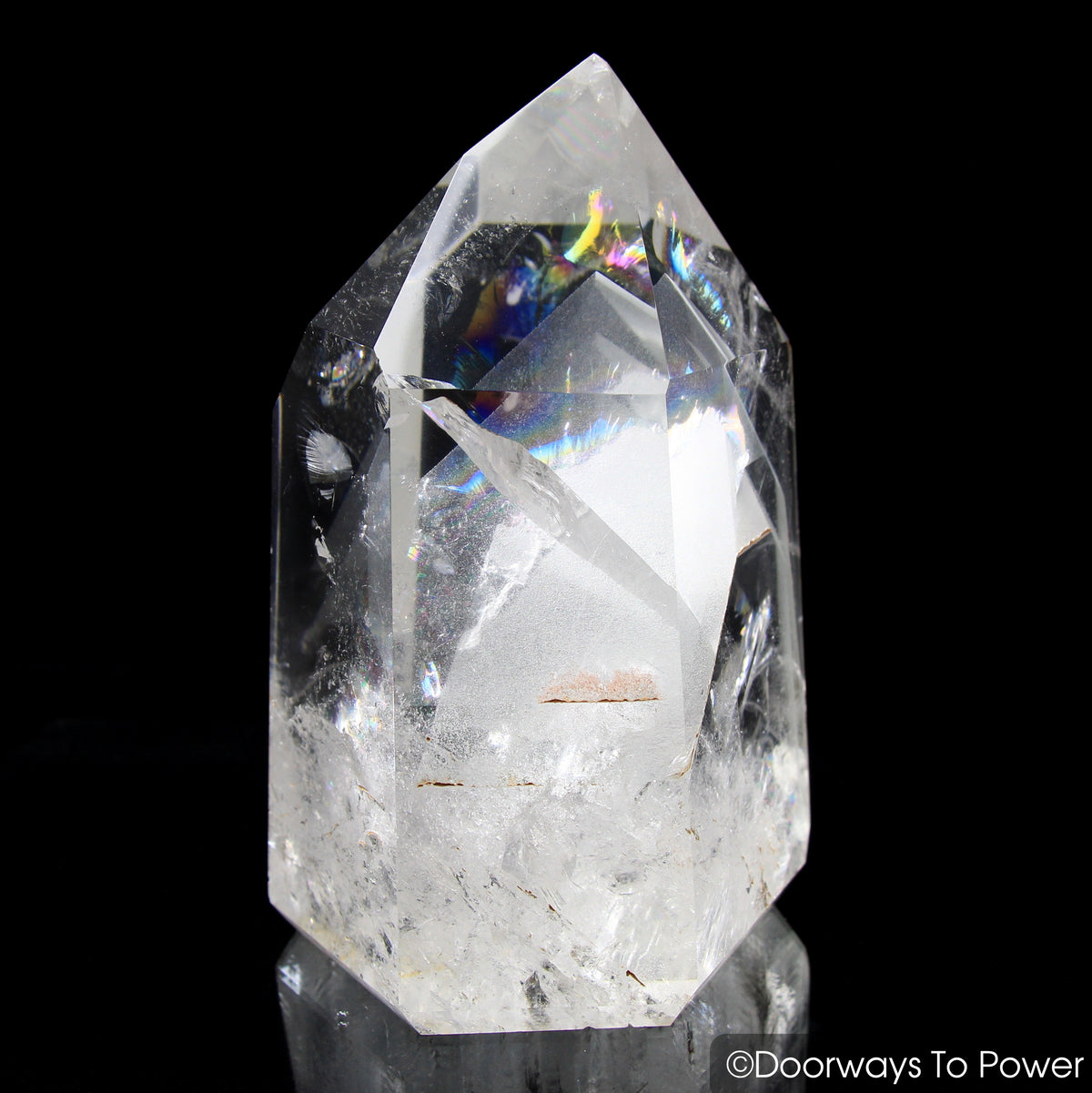 John of God Crystal Phantom Rainbow Quartz