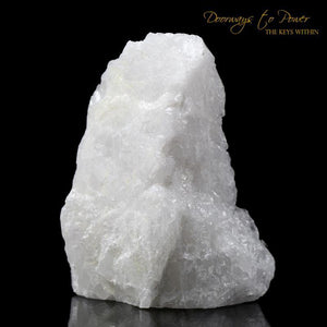 White Azeztulite Synergy 12 Stone Crystal