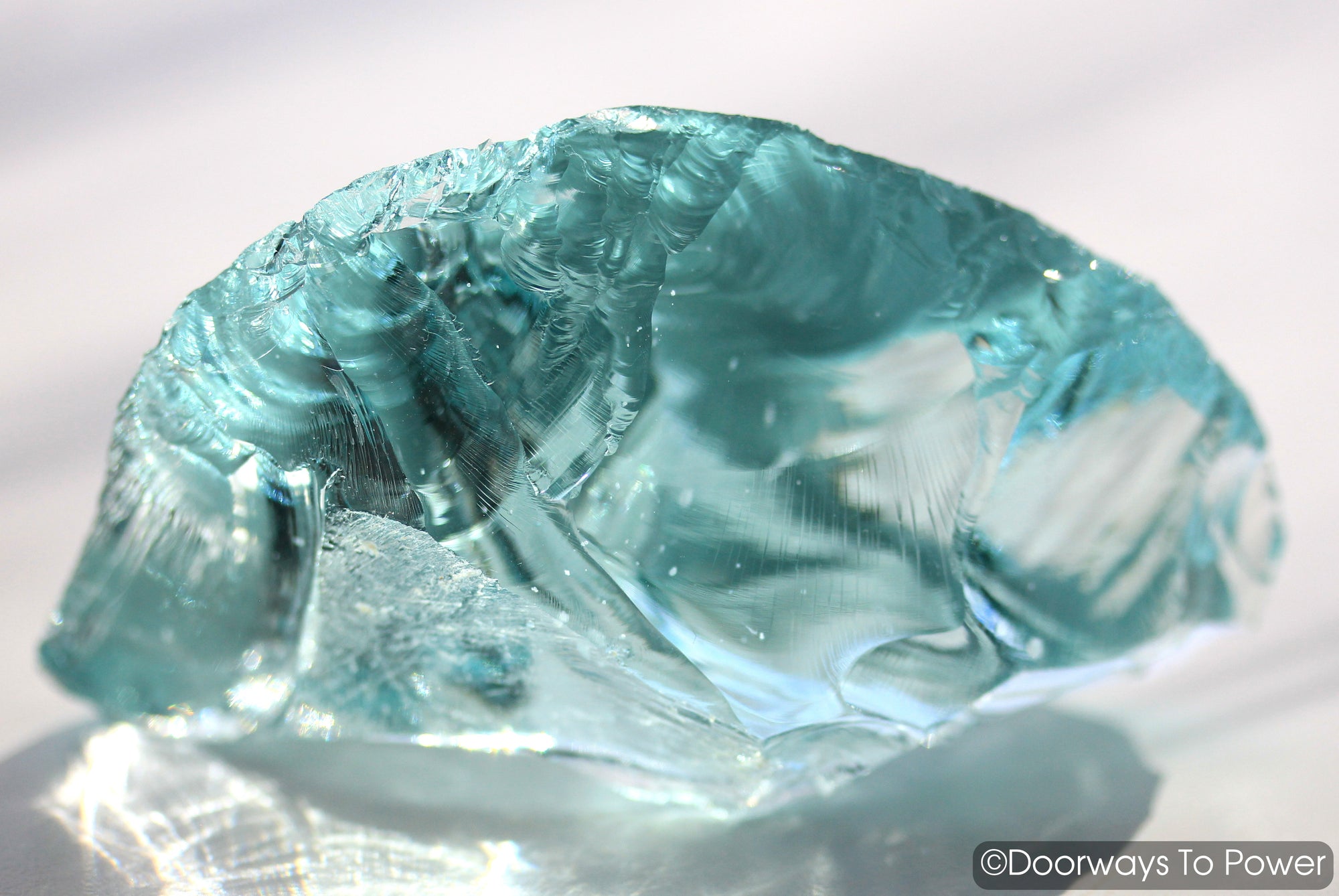 Aqua Serenity Monatomic Andara Crystal 'Atlantean Hologram'