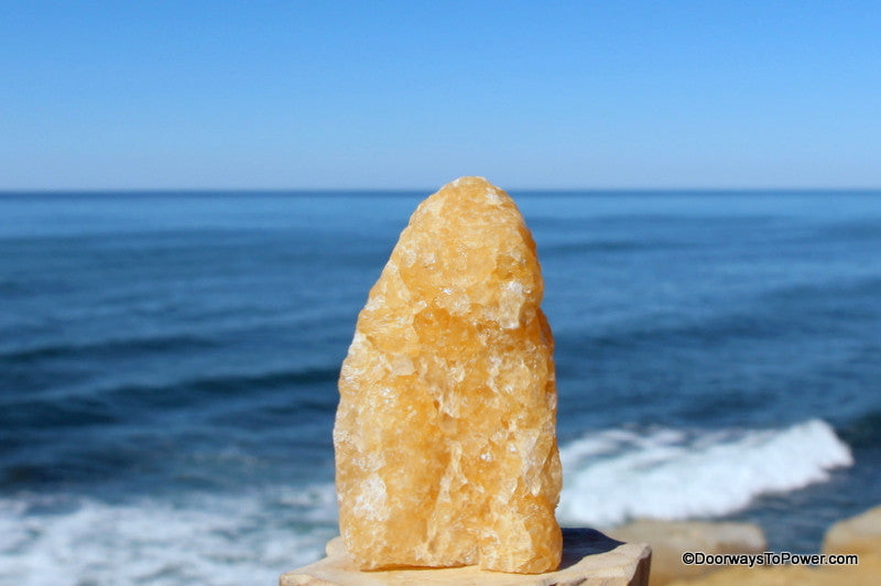 Himalaya Gold Azeztulite Altar Stone Azozeo Super Activated