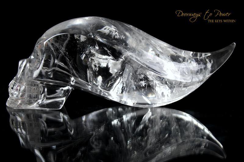 Lemurian Traveler Crystal Skull 'Dreamer' 