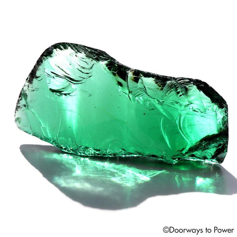 Emerald Green Thoth the Atlantean Andara Crystal 'Emerald Tablets'