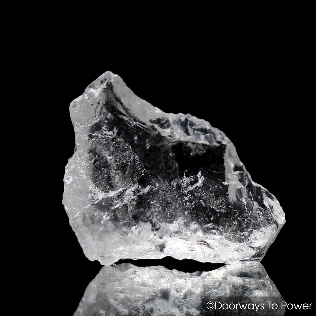 Satyaloka Clear Azeztulite Quartz Crystal Synergy 12 Stone
