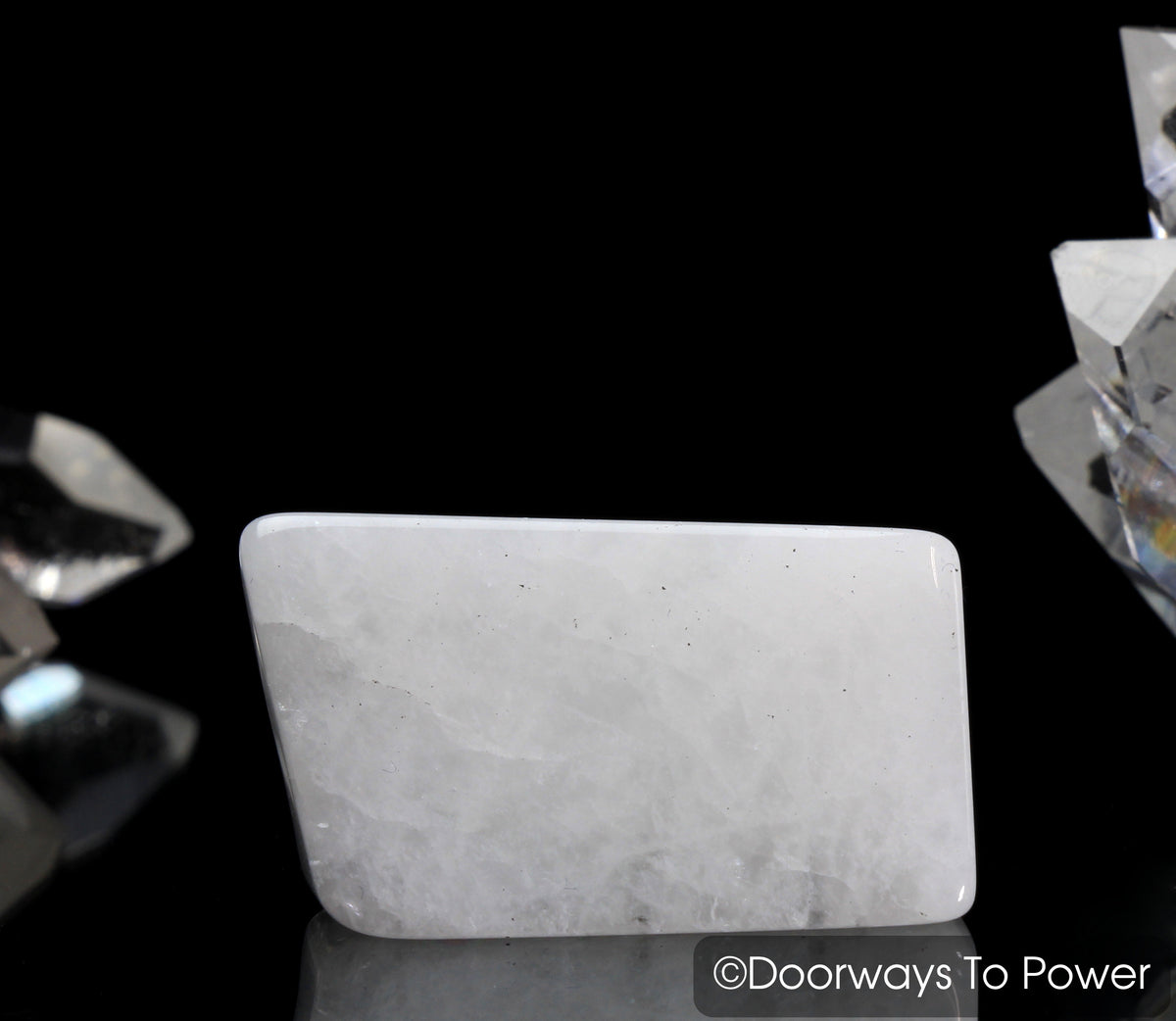 White Azeztulite Azozeo Activated synergy 12 Stone Crystal 