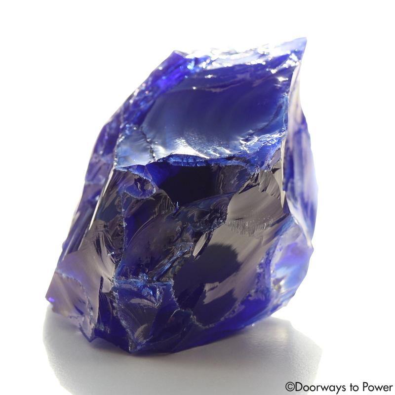 Tanzanite Fire Oracle Eye Monatomic Andara Crystal Pod
