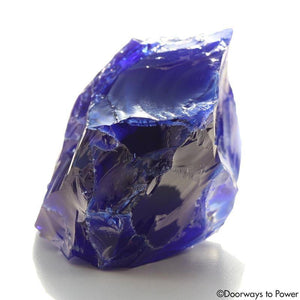 Tanzanite Fire Oracle Eye Monatomic Andara Crystal Pod