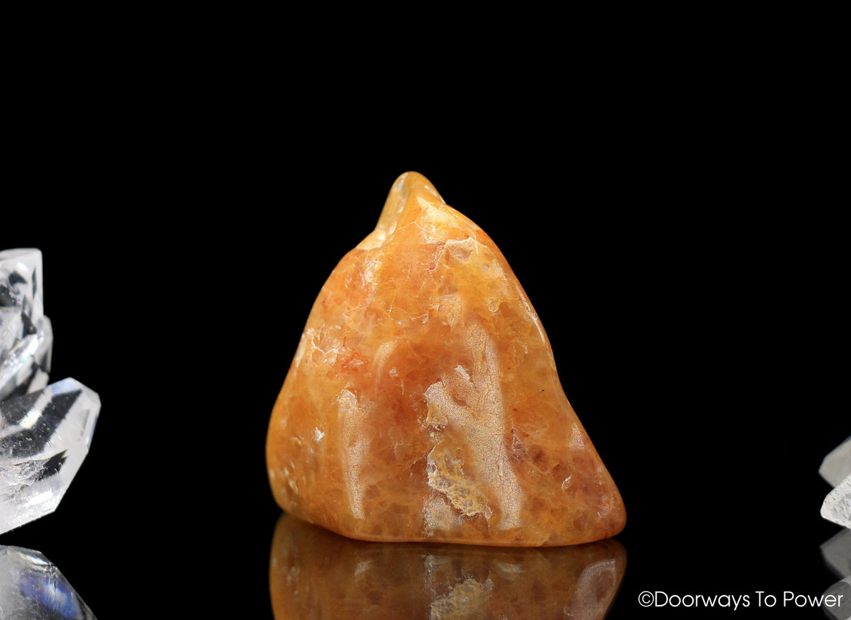 Himalaya Red Gold Azeztulite Crystal 