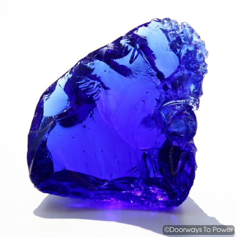Tanzanite Fire Elestial Sapphire Monatomic Andara Crystal 'Lu·Mi·Nar·Y'