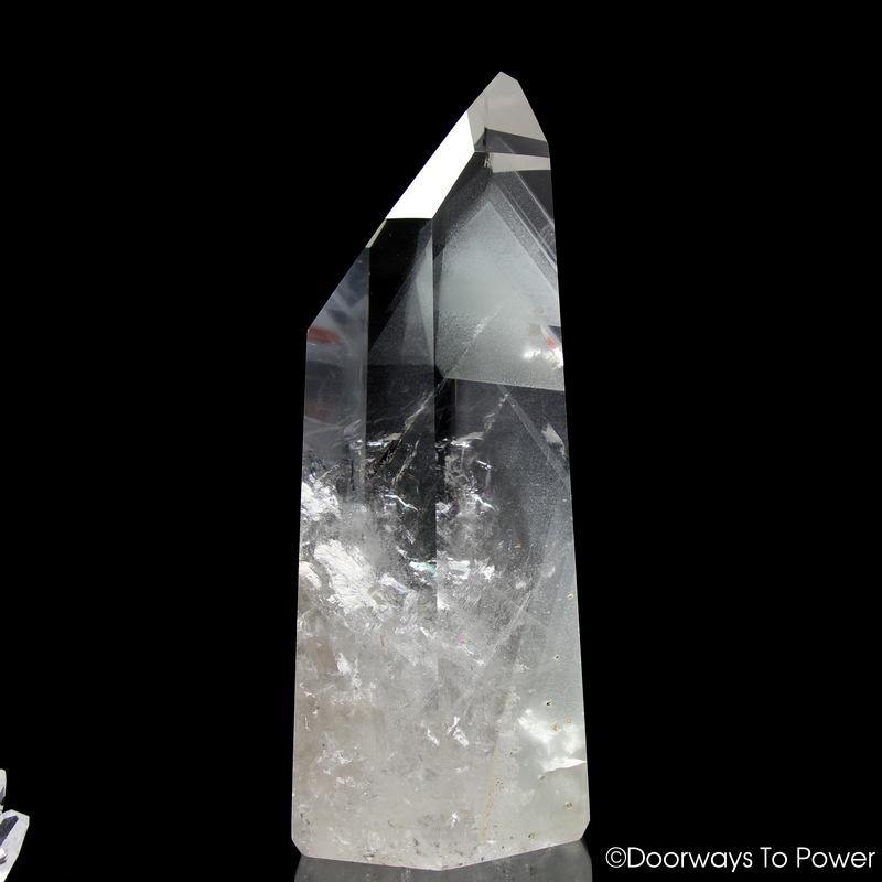 John of God Phantom Quartz Crystal Point 