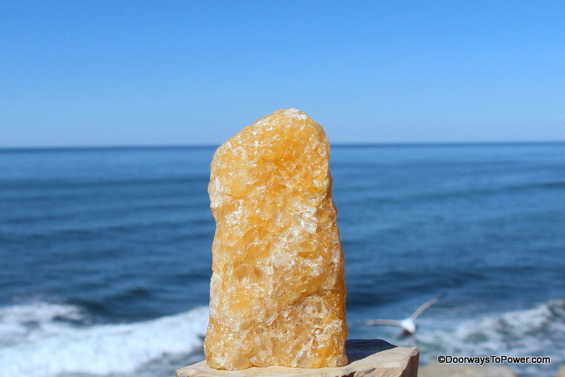 Himalaya Gold Azeztulite Altar Stone Azozeo Super Activated