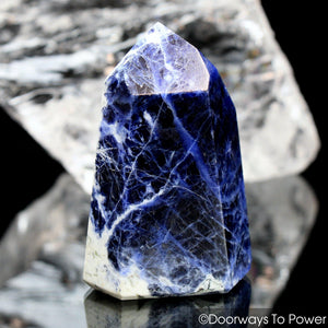 John of God Sodalite Casa Crystal Point 