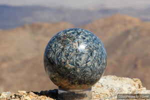Blue Kyanite Crystal Sphere
