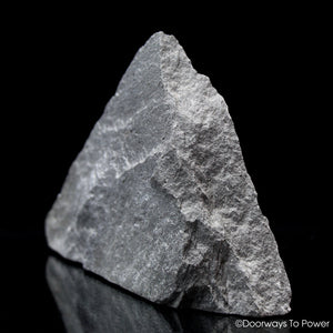 Black Azeztulite Triangle Crystal Altar Stone 