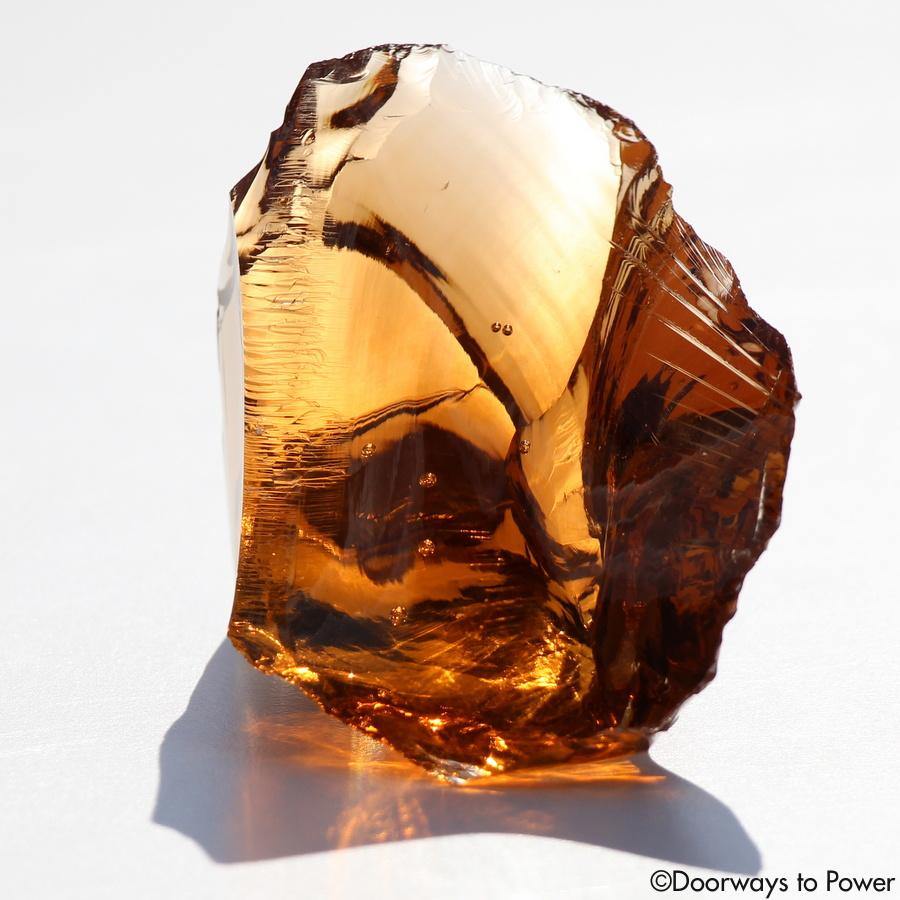 Lemurian Etherium Gold Andara Crystal 'Light Essence'