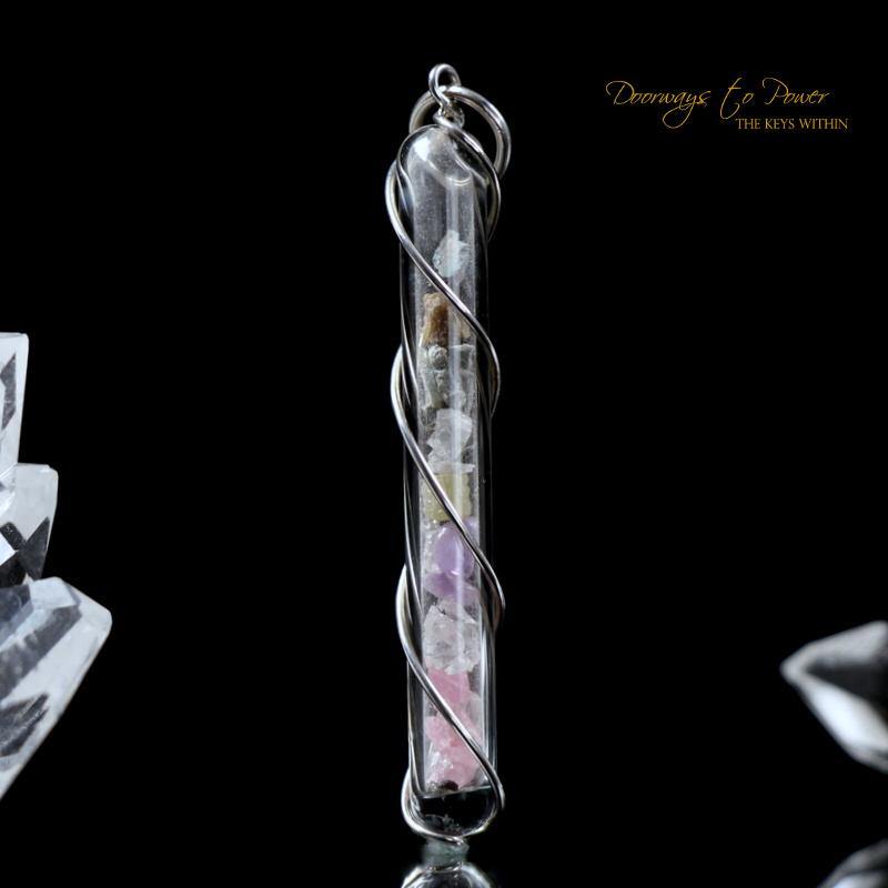 Diamond Healing Crystal Pendant
