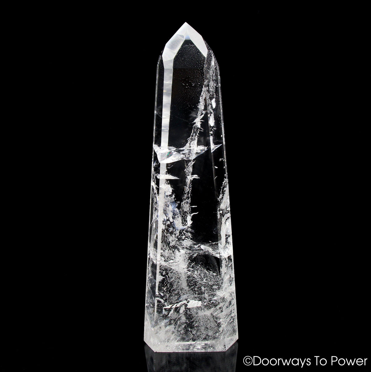 John of God Quartz Master Dow Casa Crystal 'INTENTION' 