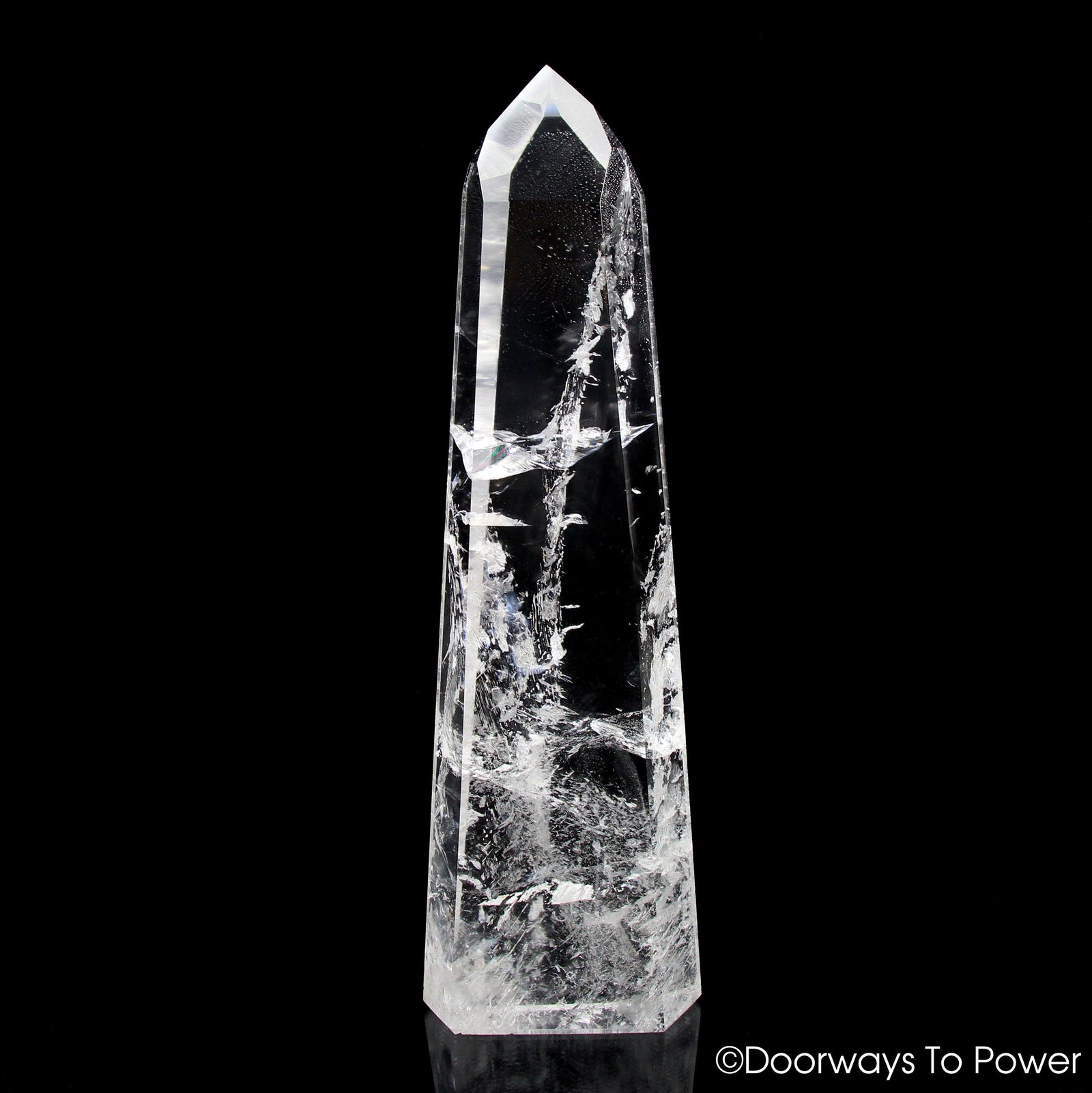 John of God Quartz Master Dow Casa Crystal 'INTENTION' 