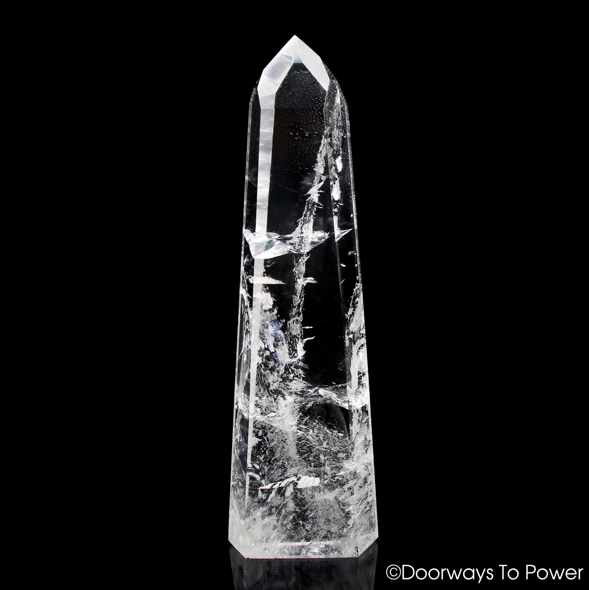 John of God Quartz Master Dow Casa Crystal 'INTENTION' 