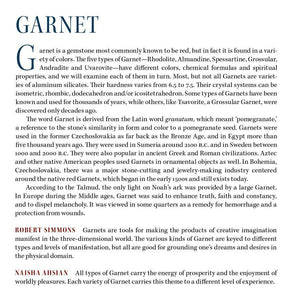 Garnet Metaphysical Properties