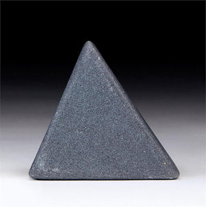 black azeztulite quartz crystal