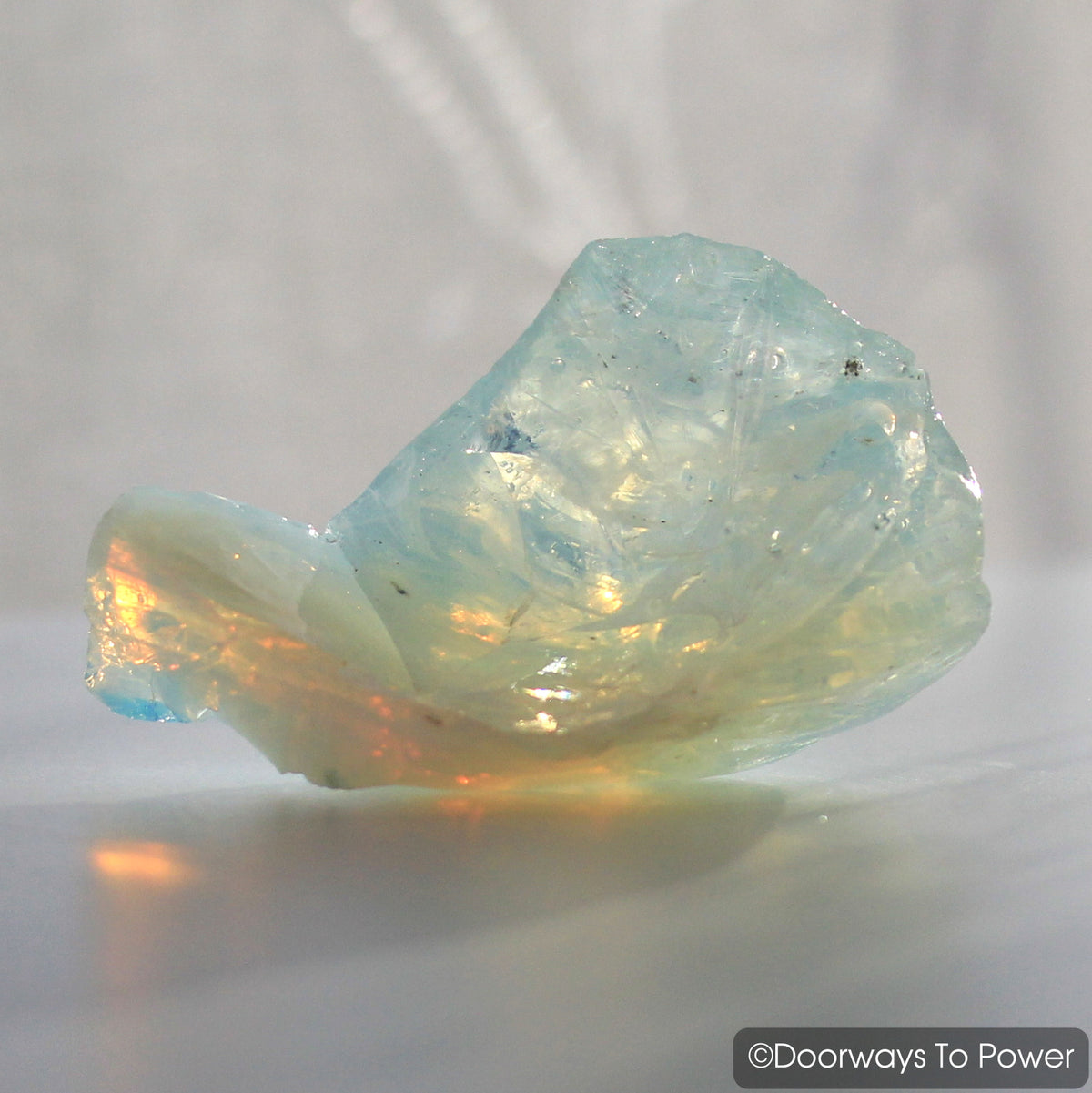 Angel Aura Opal Monatomic Andara Crystal w/ Rainbows 'Angel Codes'
