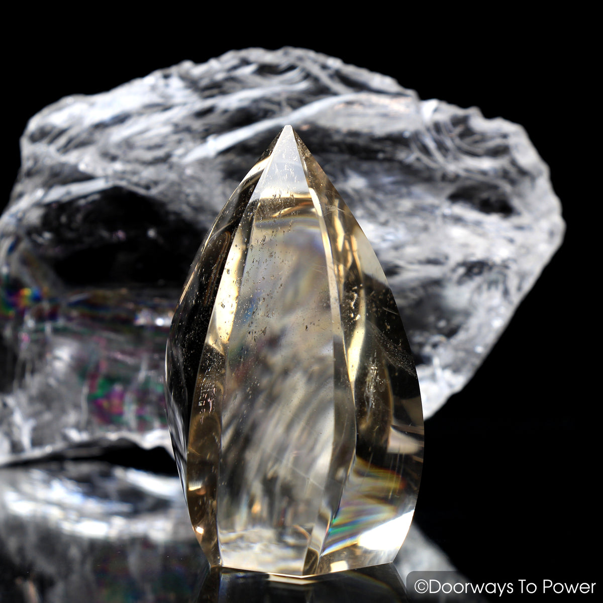 John of God Citrine Abundance Casa Healing Crystal