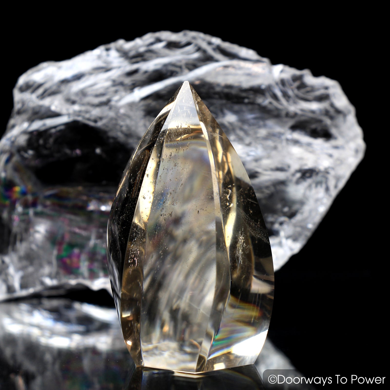 John of God Citrine Abundance Casa Healing Crystal