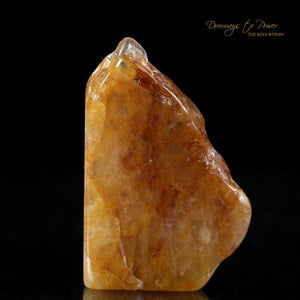 Himalaya Red Gold Azeztulite Crystal
