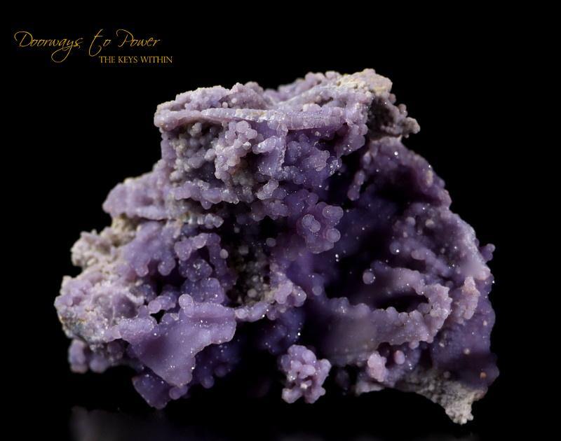 Doorways to Power Grape Agate Specimen 