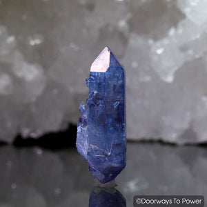 Himalayan Quartz Crystal Tanzan Aura Record Keeper Twin Crystal