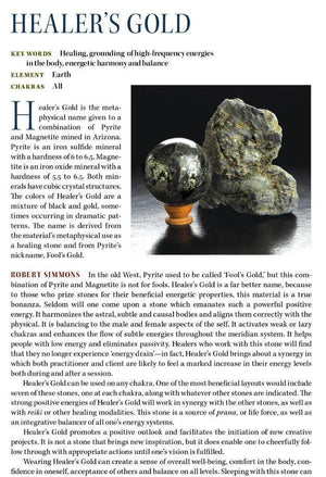 Healers Gold Crystal Altar Stone 'Alchemy & Abundance' Museum Quality