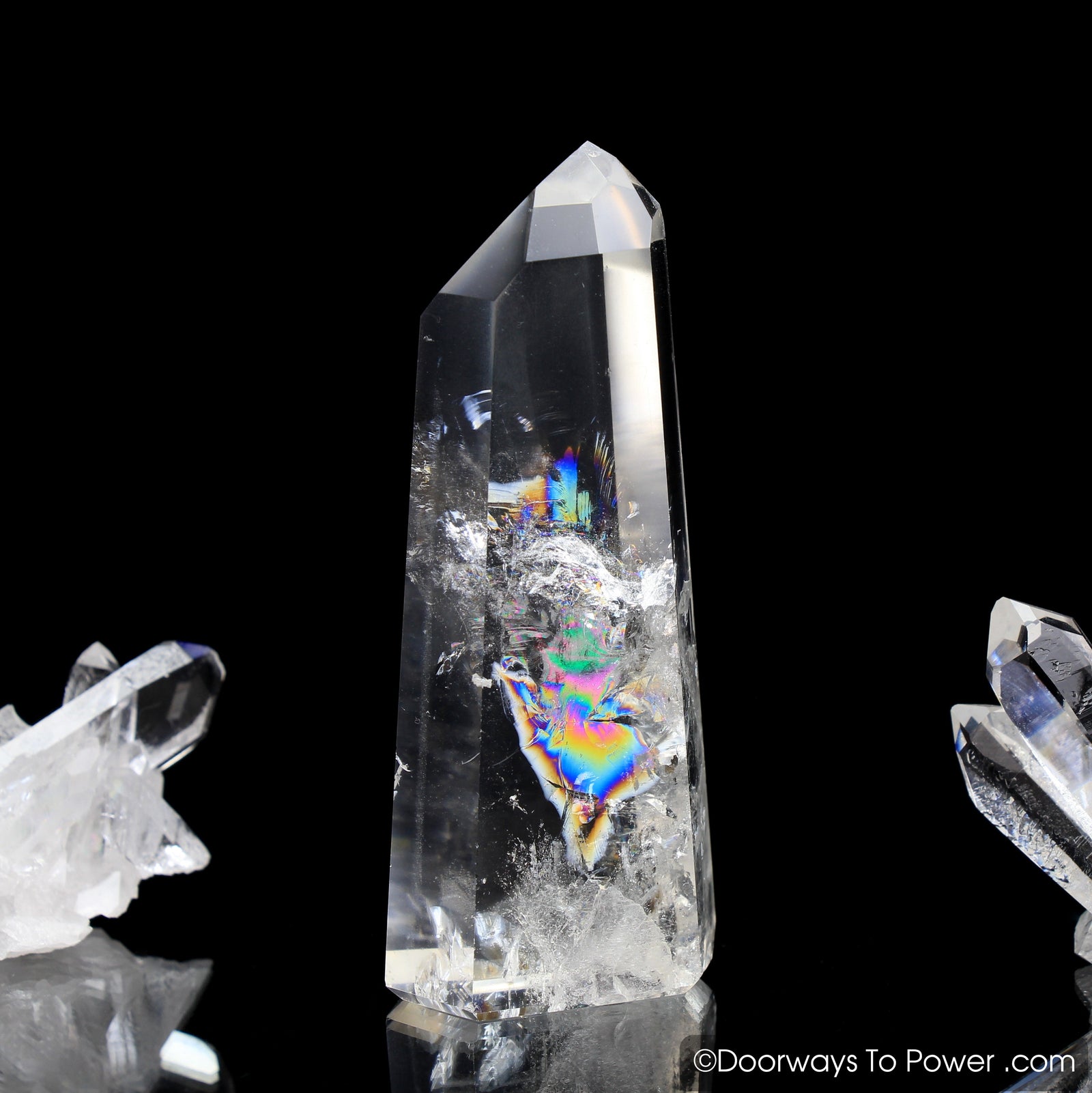 John of God Casa Crystal Point Channeling & Rainbows 'Shinning Through'