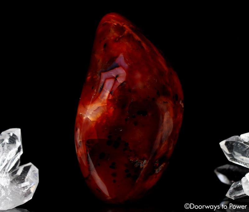 Carnelian Crystal Altar Stone 'Vitality & Energy'